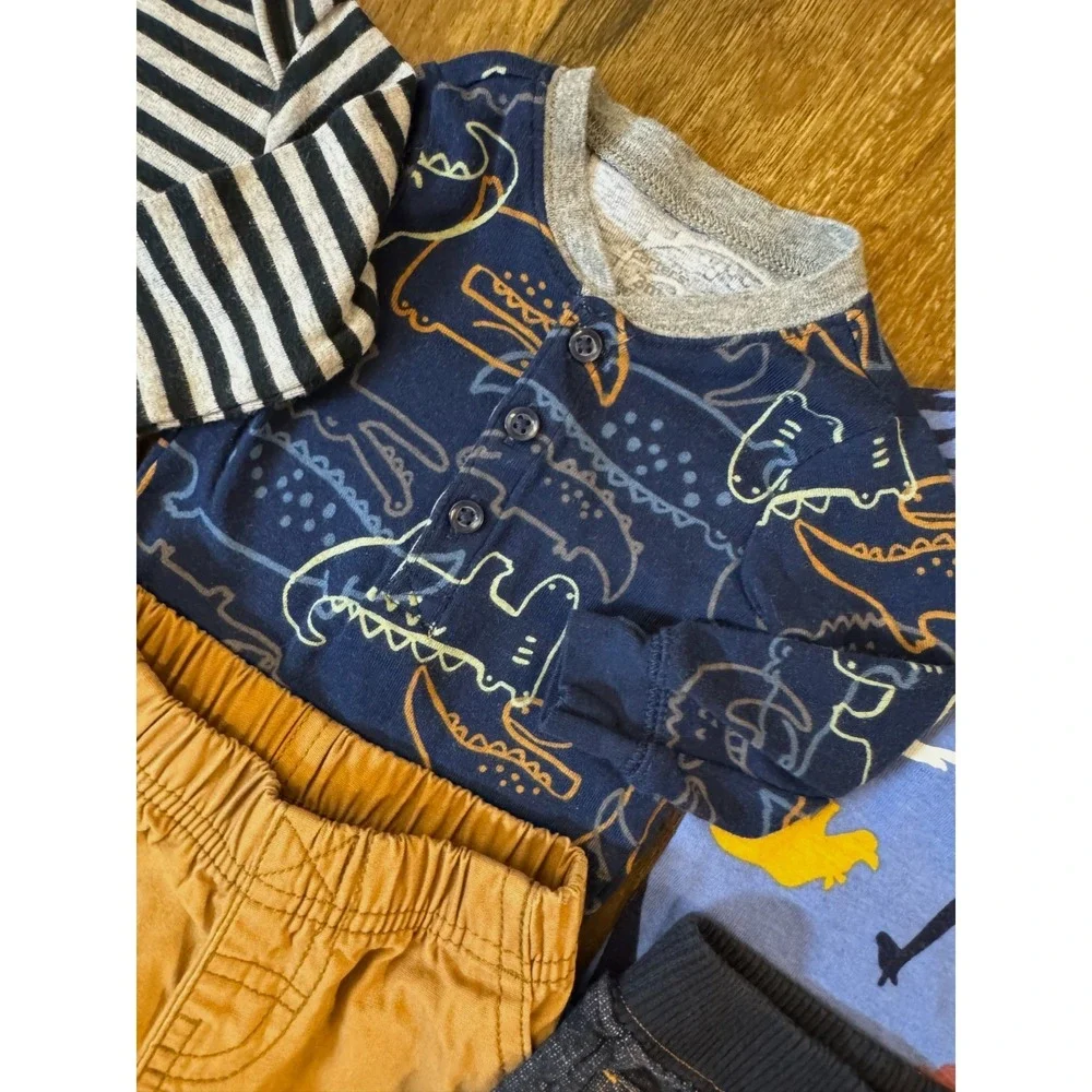 Baby Boy 3 Months Outfits Lot Jeans Pants Bodysuits Shirts Jacket Hoodie Clothes